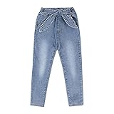 Artikeltyp: JEANS.Style: Casual.Closure Type: Elastische Taille.Material: Baumwolle, Polyester.Geschlecht: Mädchen.