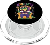 Photo Gallery divertente alligatore re mardi gras popsockets popgrip per magsafe Photo Gallery divertente alligatore re mardi gras popsockets popgrip per magsafe