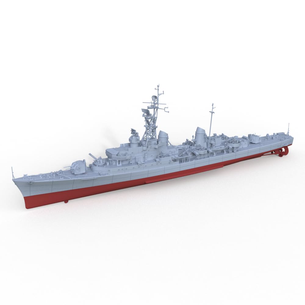 MRY-SFW SSC350734S-A 1/350 zestaw do budowy modelu wojskowego, włoski niszczyciel klasy Indomito, Impetuoso 1958, pełny kadłub