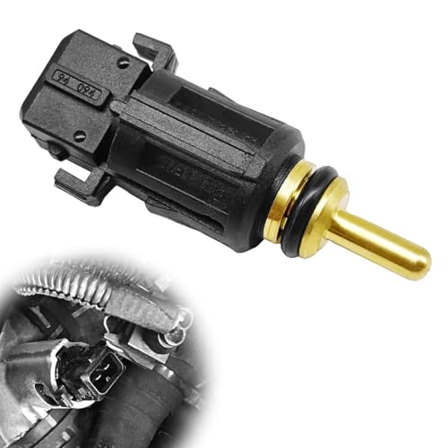 SYudwen Coolant Temperature Sensor in Lower Radiator Hose Compatible with BMW 1998-2013 Z4 E87 M5 E46 E39 E60 E81 M3 M6 E90 X3 X5 F10 X6 Z8 E91 Replace# TX128 13621433077 SK5S1487 1580924