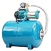 Produktbild 100 L Hauswasserwerk Gartenpumpe MHI1300 robuste und rostfreie Edelstahlwelle Fördermenge: 6000l/h.
