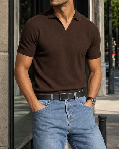 Image of CHAOREN Ratchet Belt Men - 35mm Mens Belt Leather for Casual Jeans - Versatile Fit, Customizable Style