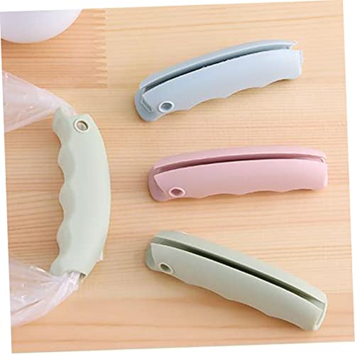 KICHOUSE 10 Pcs Transportador De Saco De Supermercado Porta Saco De Silicone Alça De Cesta Saco De L