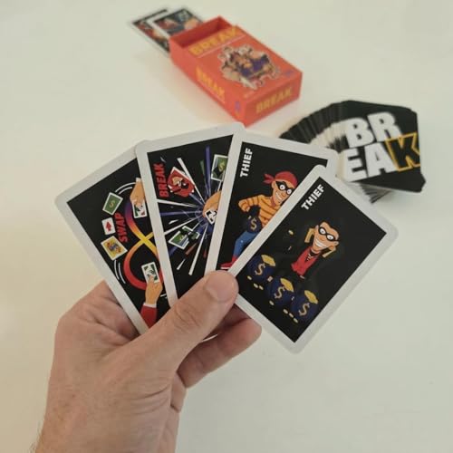 Image of BREAK Card Game - Ultimate Strategy & Party Game | Fast Gameplay | Perfect for Game Nights | 2-12 Players