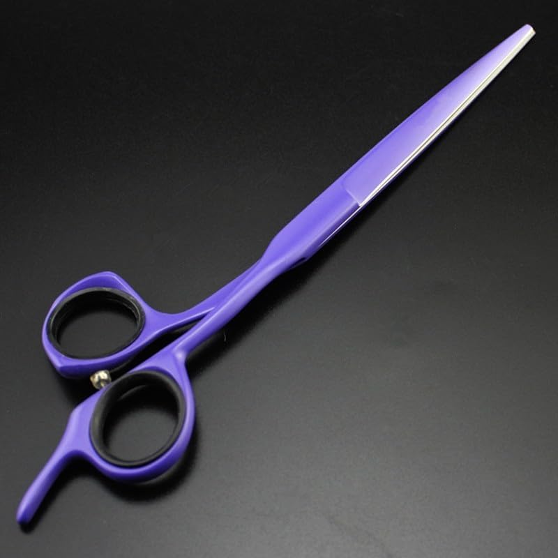 Professional Dog Grooming Scissors - 7 Inch Japanese 440C Steel Shears for Pet Hair Cutting and Hairdressing