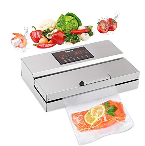 TINVOO Commercial Grade Vacuum Sealer, Double Piston Pump, 290W, Automatic Vacuum Sealing System