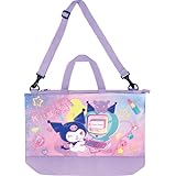 ジェイズプランニング サンリオ ファスナー2WAYトートバッグ クロミ デコレーション H31×W42×D7.5cm SBF538