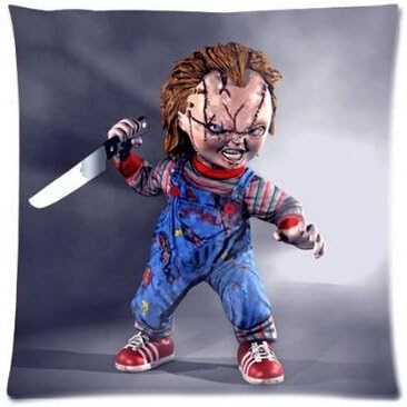 Unique Style Hot Horror Movies Seed Of Chucky Standard Square Zippered Pillowcase Pillow Sham 18x18 Inch