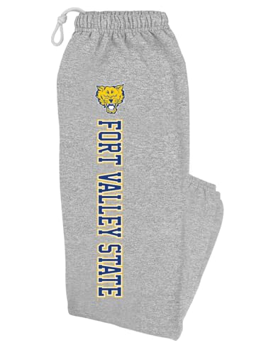 Official Collegiate Secondary Vertical Text Mens Jogger Sweatpants Collection 12
