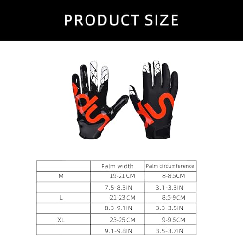 Gants de baseball souples avec paume renforcée et grip supérieur - 5