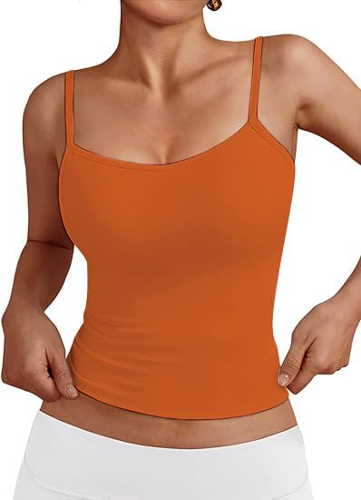 OYIGELZ Damen Summer Tank Top Ärmelloser Slim Fit Tops Basic...