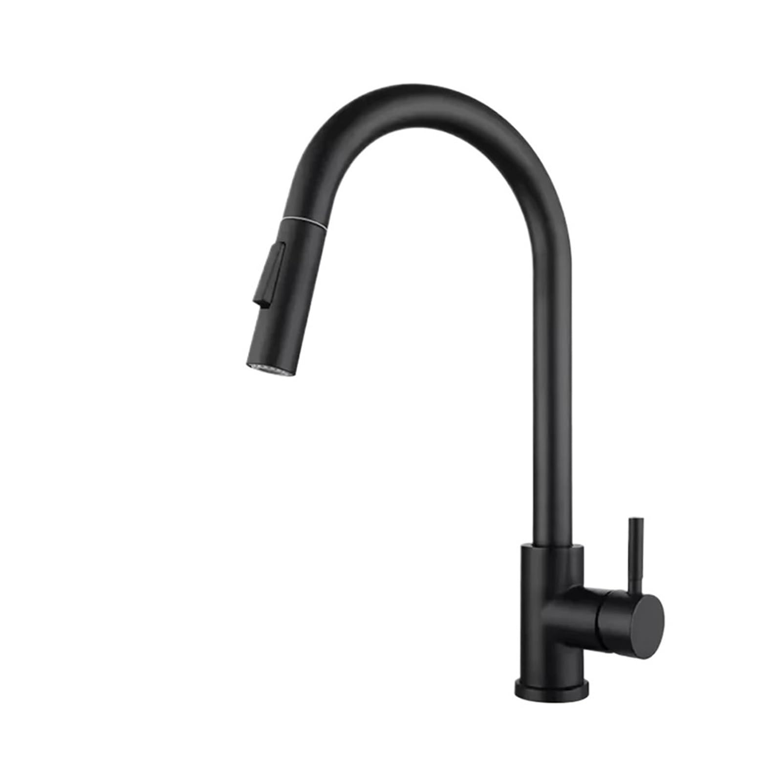 Mitigeur de cuisine noir pour simplifier la vaisselle au quotidien