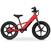 Wispeed - WIKIDS - Draisienne Electrique pour Enfant 3 à 7 Ans- 100W - 8km/h - 5km - Frein à Tambour - Moteur Silencieux - Jusqu'à 50kg - Rouge #1
