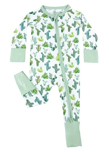Viscose derived from Bamboo 2-Way Zipper Pajama, Baby & Toddler Footed Romper PJ