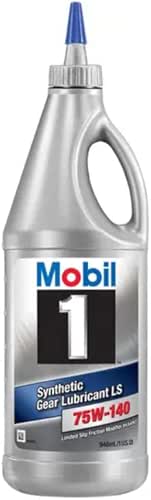 Mobil 1 102490 75W-140 Synthetic Gear Lube - 1 Quart