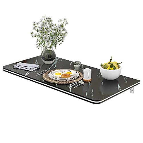 Chaise pliante murale design marbre noir de cuisine premium