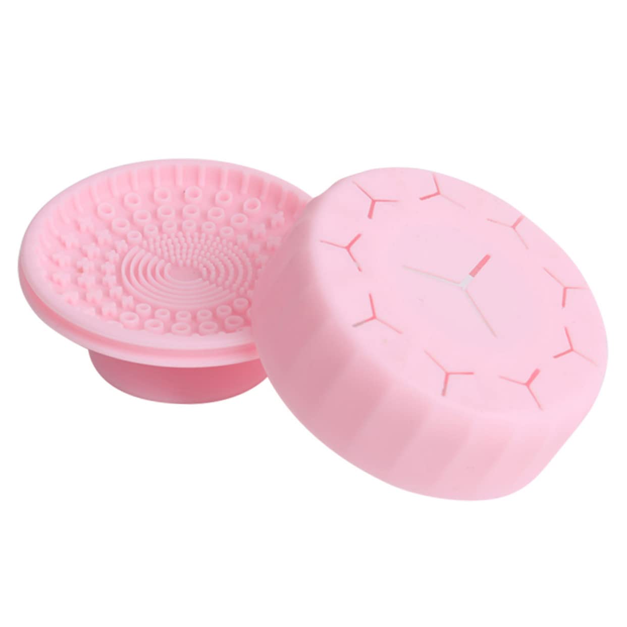Ipetboom 5 Pz Scatola per la pulizia dei pennelli da trucco tappetino pulito per pennelli da trucco detergente per spugne per il trucco tappetino pulisci pennelli fornitura di trucco spugna