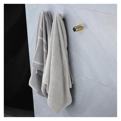 Chauffe-serviettes de bain or rose 110V avec commande tactile et WiFi