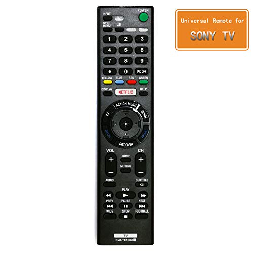 Newest Universal Remote Control Replace Sony TV Remote with Netflix Button for All