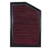 Car High Flow Air Filter Compatible With jeep C-HEROKEE KL 2014-2018 2.4L 3.2L L4 V6 52022378AA