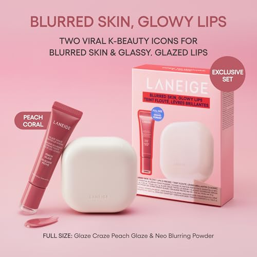 Image of LANEIGE Glaze Craze Tinted Lip Serum: Hydrating, Lip Barrier-Boosting, Softening Lip Serum Treatment for Glossy & Buildable Shine, Nourished Lips with Plumping Polypeptides | Korean Skin Care