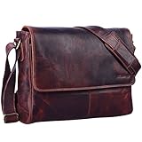 Bolso mensajero grande para guardar documentos DIN A4, portátil, Tablet y mucho más sin necesidad de olvidar llevar nada a la oficina, trabajo, universidad o un viaje de negocios