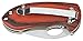 Performance Tool W9370 Hardwood Handled Pocket Knife with Clip Point Blades and Blade Lock Mechanism - Ideal for Mechanics, Campers, and Sportsmen (2 Pieces)