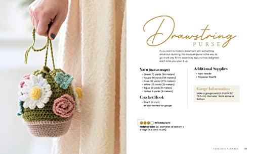 Modern Crochet Garden: Stylish Flower & Succulent Patterns to Stitch in a Day (22 Quick Projects) - Image 7