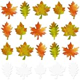 Color Diffusing Paper Leaves Set: Each autumn leaves pack contains 150 sheets of maple leaf paper in 5 classic autumn styles (30 sheets per style). With such an abundant supply, you’ll never run out of materials mid-project. Paper leaves are ideal fo...