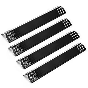 Uniflasy Porcelain Steel Heat Plate for Kitchen Aid 720-0745B, Nexgrill 720-0733, Jenn-Air 720-0709, 720-0336B, 720-0336C, Monument 24367,35633,17842, Heat Plate Tent Shield Grill Replacement Parts