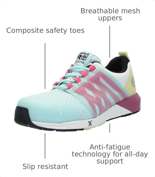 Image of Timberland PRO Men's Radius Composite Safety Toe Athletic Industrial Work Shoe