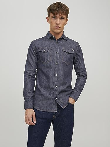 Image of Jack & Jones Men's Jjesheridan Shirt L /S Noos Jjesheridan Shirt L /S Noos (Pack of 1)