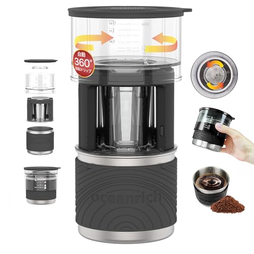 �I�[�V�������b�` oceanrich X7 �d���R�[�q�[���[�J�[ �R�[�h���X�^�C�v �R���p�N�g �A�E�g�h�A�d�l �X�e�����X�}�O�J�b�v�t�� UQ-ORX7 (�u���b�N)