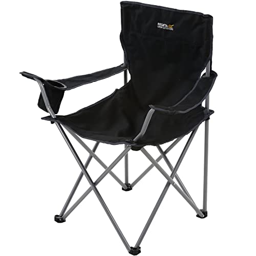 Regatta Chair, Black/Seal Grey, One Size
