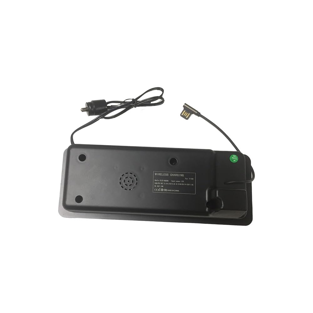 Ładowarka samochodowa 15 W, bezprzewodowy adapter do ładowania telefonu, płytka szybkiego ładowania 11, do Forda, do Explorera, do F-150, SVT Raptor 2017 do 2020 Samochodowa płyta ładująca