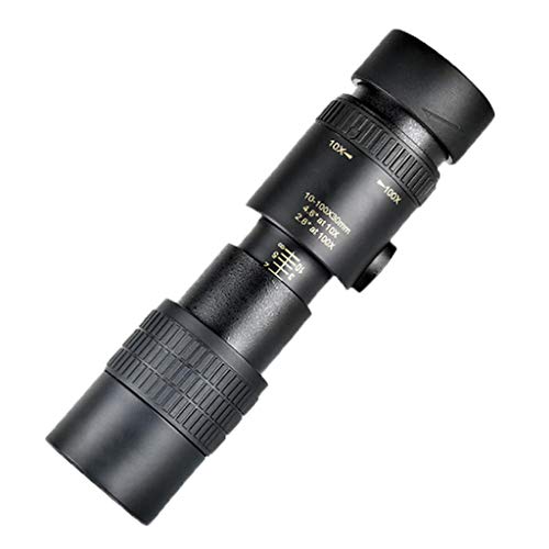 4K 10-300X40mm Super Telephoto Zoom Monocular Telescope, Fogproof Waterproof Monocular with Smartphone Holder & Tripod -for Bird Watching/Hunting/Travelling/Hiking/Camping (monocula)