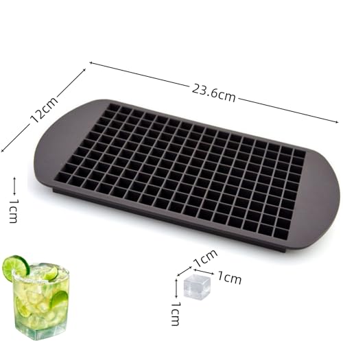 Bandeja de silicona para cubos de hielo pequeños miniatura 5