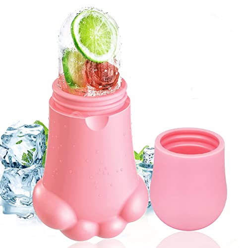 Ice Roller Gesicht, Tvvcalk Ice Face Roller Für Gesicht, Eisroller Gesicht für Augenschwellungen, vereist die Haut, Entfernt Feine Linien, Verkleinert Die Poren Cover