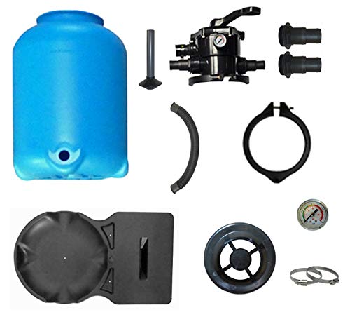 OKU Sandfilter inkl. 6-Wege top Mount Ventil (ohne Filterpumpe) Ø400mm