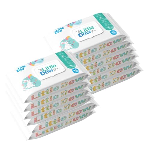 Image of 99% Pure Water Baby Wipes With Flip-Top Lid 72 Wipes (Pack Of 12)