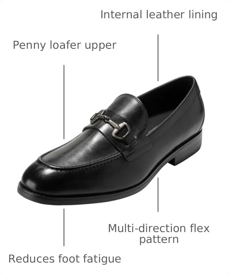 Cole Haan Grand 360‎ Classic Black Men\'s Slip On Loafers Braided Bit Sz 11 s-l400.jpg main image 2