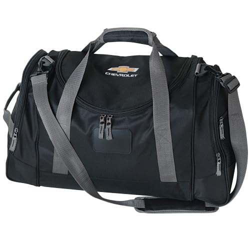 Bolsa esportiva de luxo Chevrolet Bowtie – Bolsa esportiva Chevy oficialmente licenciada com alça de ombro