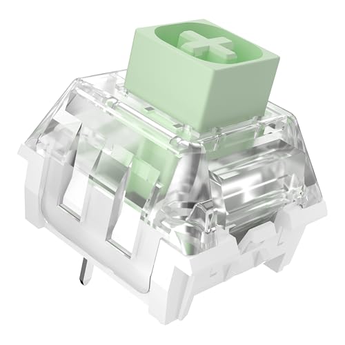 Switch Kailh Box Jade Pro pré-lubrifié et anti-poussière à 3 broches pour joueur