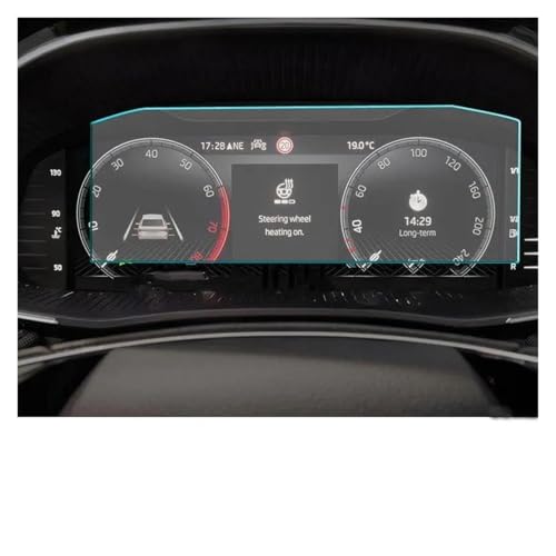 Film Écran Verre trempé Skoda Fabia 2021 2022 Protection Tableau de Bord