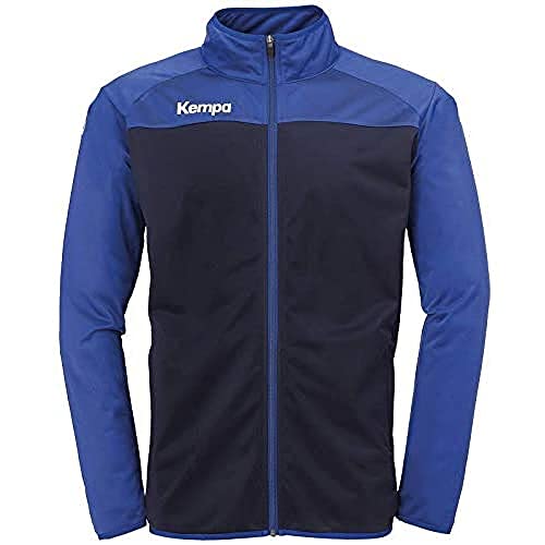 Preisvergleich Produktbild Kempa Kinder Prime Poly Jacke Sportjacke, Marineblau / Königsblau, 164