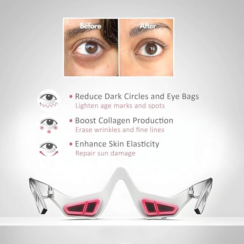 ENLIWISH Heated 3D Eyes Wrinkle Massager, 160g, Red - Image 6