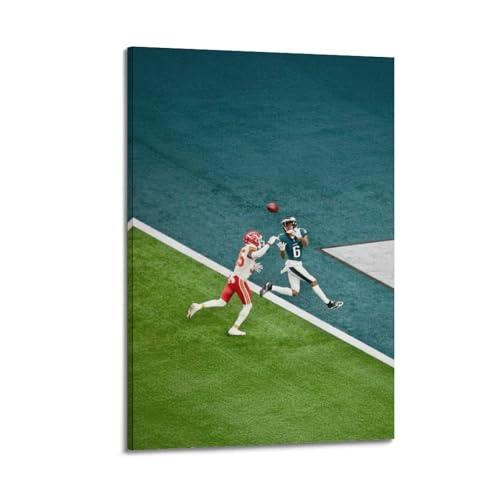 Poster foot moderne cadre décoration murale tableau 30x45