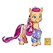 My Little Pony: A New Generation Rainbow Reveal Sunny Starscout - 6-Inch Orange Pony Toy with Surprise Rainbow Braid and 17 Accessories