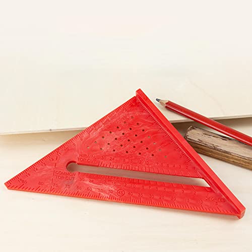 Regla triangular de medición de ángulos precisión portátil miniatura 2