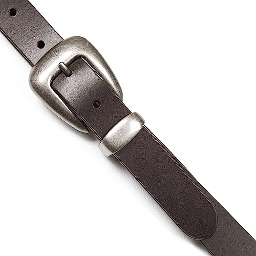 Image of Lucky Brand Women's Western Leather Belt | Classic | Fashion | Vintage | Buffalo Leather | Western-Inspired